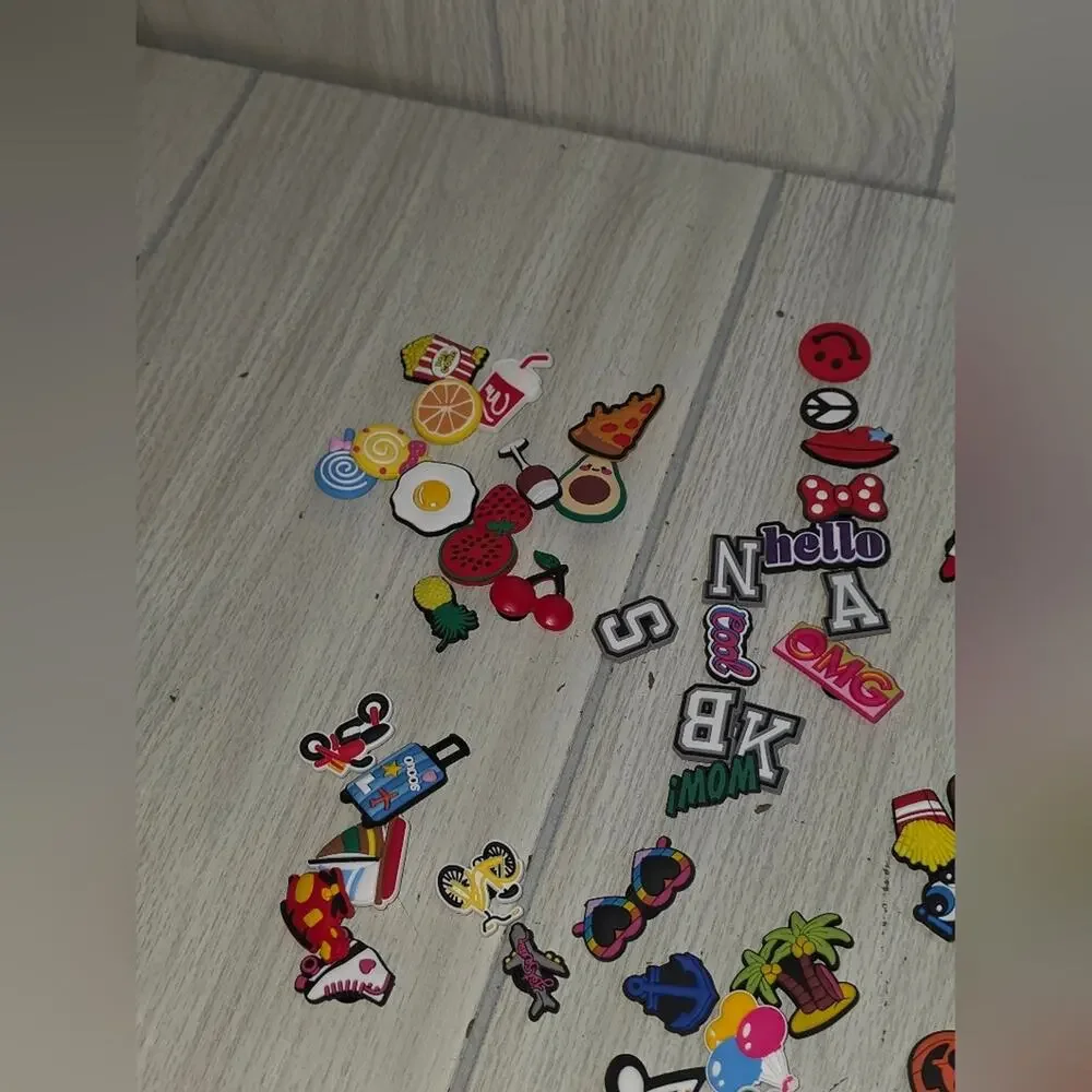Crocs Shoe Button Charms Jibitz Lot Everything Pictured